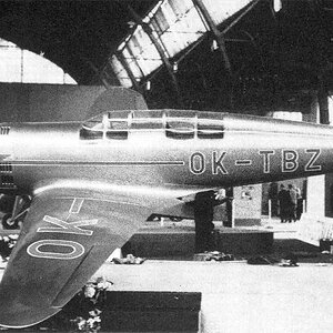 Zlin XIII, two-seater, the International Aviation Exibition "Aero" in Praque 1937 (7)