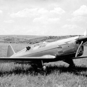 Zlin XIII, two-seater prototype (6)