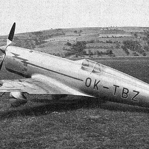Zlin XIII, single-seater prototype, 1937 (2)
