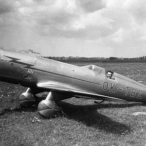 Zlin XIII, single-seater prototype, 1937 (1)