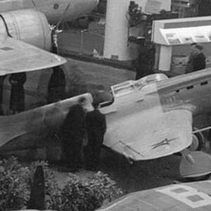 Polikarpov I-17 (CKB-19) И-17 (ЦКБ-19) the second prototype at the Paris Air Show, 1938 (1)