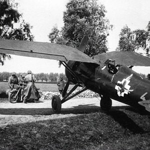 PZL P-11c 'Blue 4" s/n 8.110 of the 152th FS, 1939 (1)