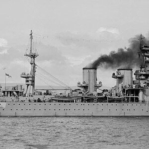 HMS Repulse, a Renown-class battlecruiser (1)