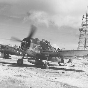 Grumman F6F-3N Hellcat of the VMF(N)-534, Guam 1944
