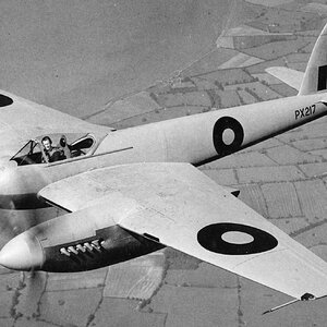 De Havilland DH-103 Hornet PX217