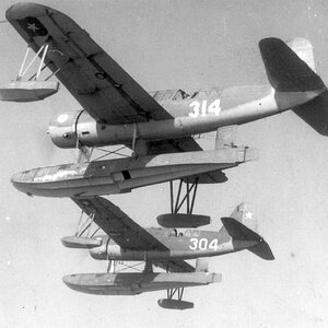 Vought OS2U-3 of the Fuerza Aérea de Chile