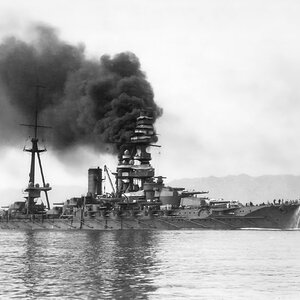 IJN Ise battleship, 1927