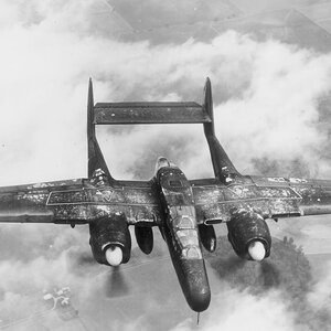 Northrop P-61 Black Widow in flight