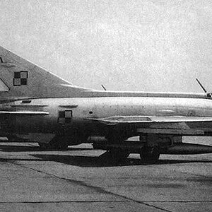 MiG-21F-13 "Red 2009" of the Polish AF.