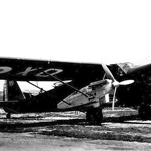 Potez 540 s/n. 23 of the Training Squadron at Lyon Air Base