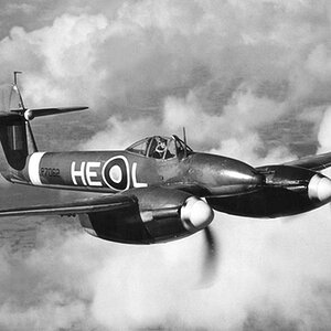 Westland Whirlwind s/n.P7062, code HE-L of No. 263 Squadron (1)