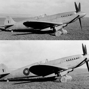 Spitfire PR.XIX s/n. SW777 prototype