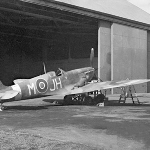 Spitfire Mk.VB s/n. W3207, code JH-M of no. 317 (Polish) Squadron