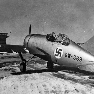 Brewster B-239 Buffalo, BW-369, Finnish AF, 1940 (2)