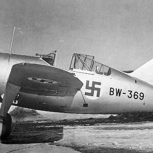 Brewster B-239 Buffalo, BW-369, Finnish AF, 1940 (1)