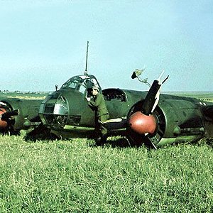Crashed Ju-88