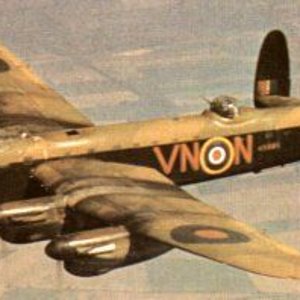 Lancaster based at waddington, 1945