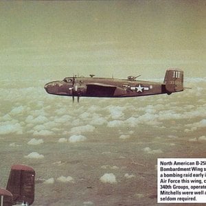 B25 Mitchells of 57th bombardment wing