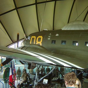 C-47 at Saint-Mere-Eglise museum