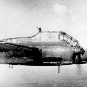 An Fw 189 in flight
