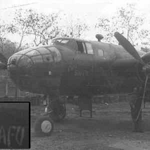 The B-25D "Miss Snafu".