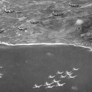 Marauders in a large formation.