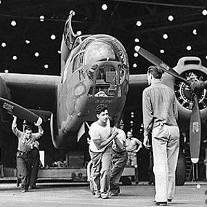Douglas A-20 rollout