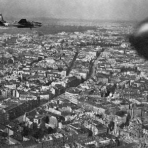 Soviet A-20 "Boston" over the Berlin, May 1945