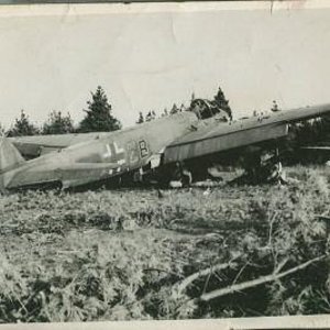Wrecked Ju88.