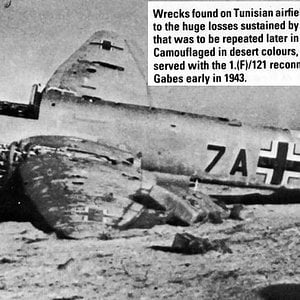 Wrecked JU88D-1 on Tunisian Airfield