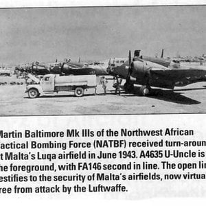 Baltimore Mk IIIs in Malta