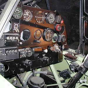 Westland Lysander Cockpit