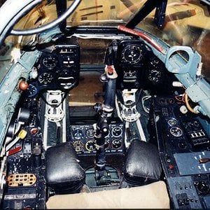 Me-410 cockpit