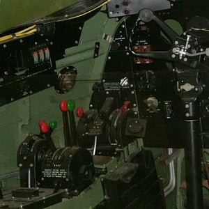 Beaufighter cockpit