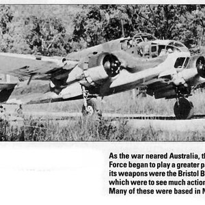 Beaufort torpedo bombers in Aus