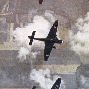 A formation of Junkers Ju-87 B.
