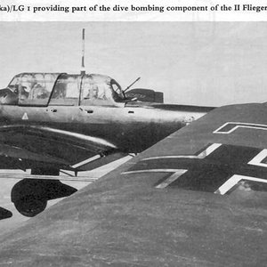 Ju87-B Stukas of LG1
