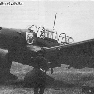 Ju87B-1 9 StG 1