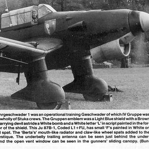 JU87B-1 coded L1+Fu of LG1