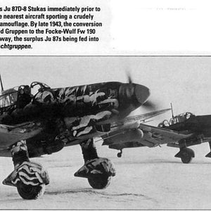 JU87D-8s on Eastern front