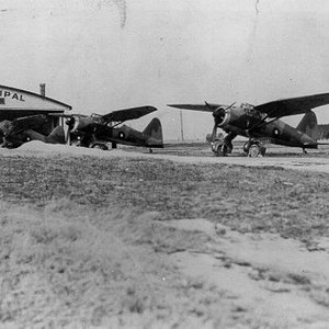 Westland Lysanders in the Malton airfield of Toronto (1940)