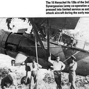 Henschel Hs126 in Greece