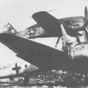 A VERY rare Ju188/Fw190 Mistel 2