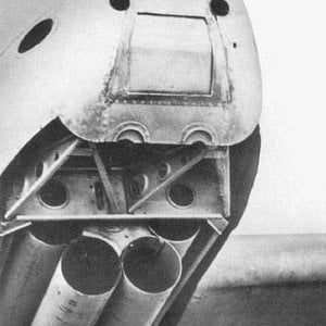 Me410 With 6 Wfr.Gr. 21 Rocket Tubes