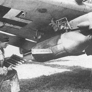 Ju-87 G1 loading