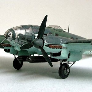 Heinkel He-111 H.6 I/KG26 1941/42 scale 1:72 Italeri