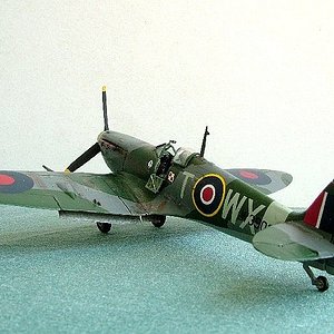 Supermarine Spitfire Mk.VB 302 Dyw. RAF ? 1943 r. Airfix 1:72