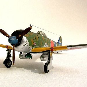 Nakajima Ki-44 Shoki/Tojo 246 Hikosentai ? Filipiny 1944 r.Hasegawa 1:72