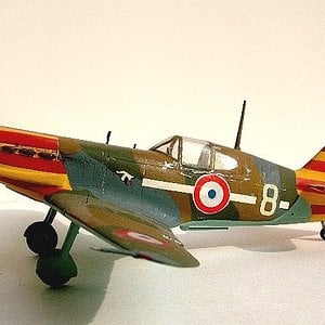 Dewoitine D-520 I Eskadra/GCI 2 Vichy 1941 NOVO/FROG 1:72
