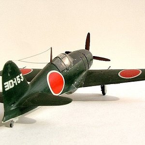 Mitsubishi J2M3 Raiden 302 Skrzyd?o Pow. ? Atsugi ? 1944 r. Hasegawa 1:72